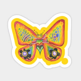 Prisma Butterfly Sticker